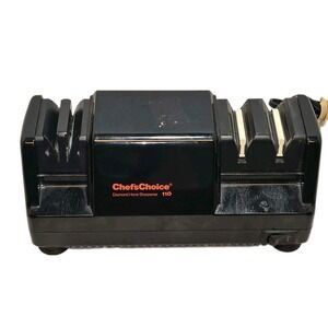 EdgeCraft Chef's Choice 110 Diamond Hone 3 Stage Pro Knife Sharpener Black